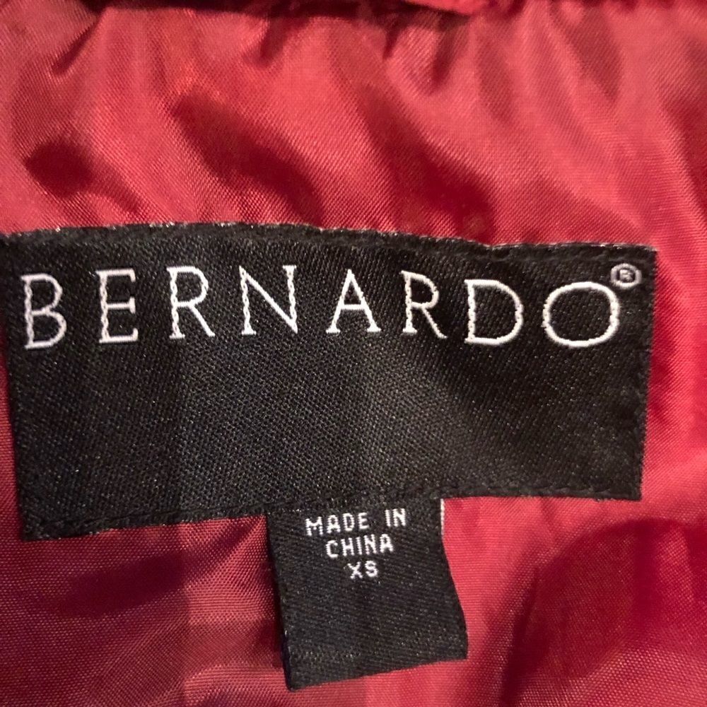 Bernardo Puffer Jacket Red XS - Picture 3 of 12